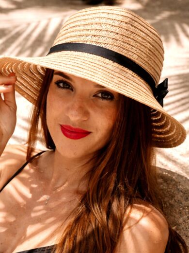 Chapeau Panama femme style été