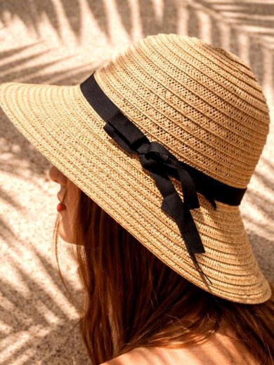 Chapeau Panama femme fibres naturelles look élégant
