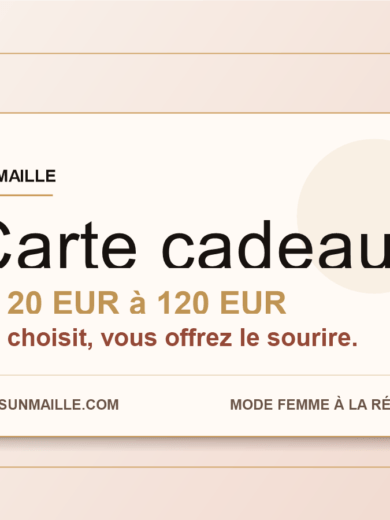 Carte cadeau Sun Maille de 20 EUR ? 120 EUR