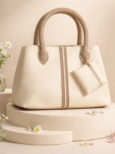 Sac cabas femme Nomade Crème Douceur - édition limitée